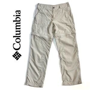 Columbia Women's Tan Convertible Pants - Size 8/10.